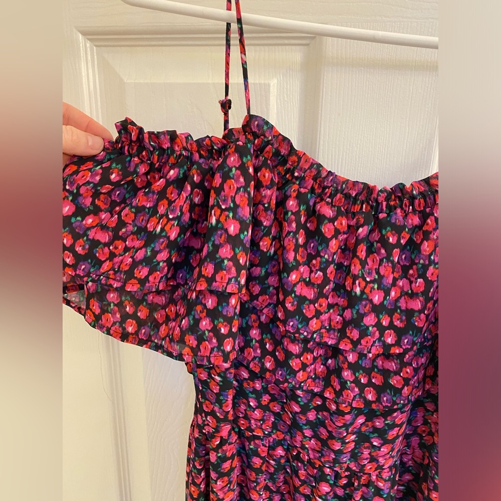 WAYF off the shoulder mini dress